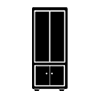 Placard 2 portes
