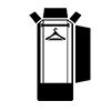 Carton penderie 
